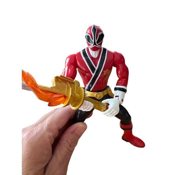 Power Rangers Action Figures Samurai & Super Megaforce Double Battle 6" - Picture 4 of 8